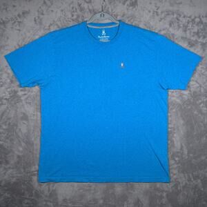Psycho Bunny Blue Pima Cotton T-Shirt Men’s XXXL (Size 9)